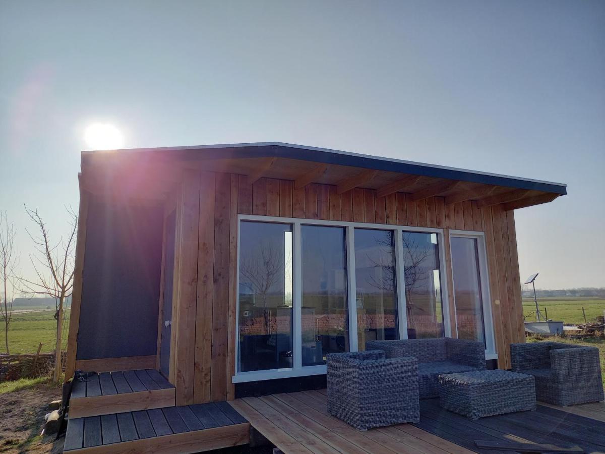 Tiny House Het Polderhuisje Streefkerk Eksteriør bilde