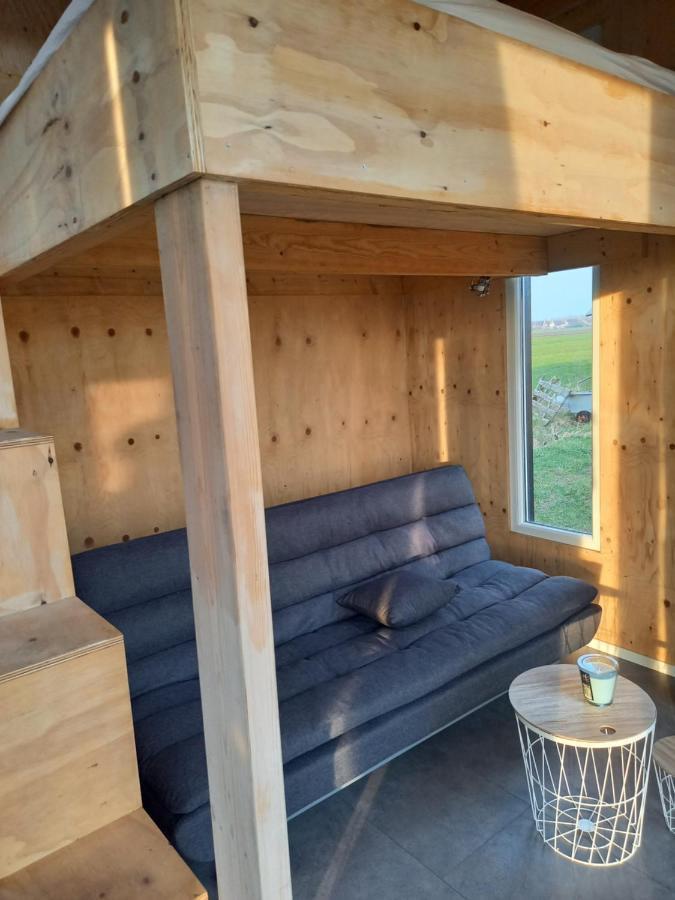 Tiny House Het Polderhuisje Streefkerk Eksteriør bilde