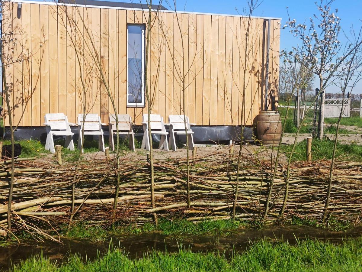 Tiny House Het Polderhuisje Streefkerk Eksteriør bilde