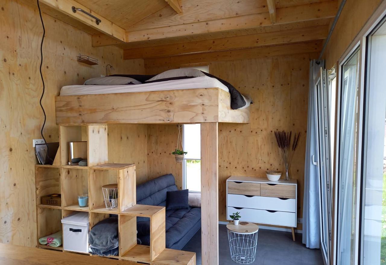 Tiny House Het Polderhuisje Streefkerk Eksteriør bilde